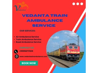 Get Vedanta Train Ambulance with the best modern facilities in Varanasi