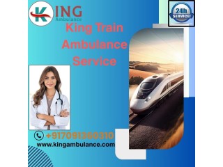 Book King On-Time Train Ambulance in Gorakhpur Believes in Simple Communication
