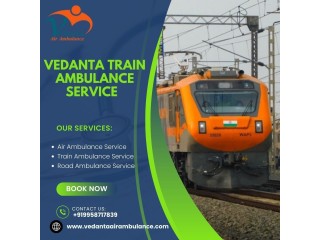 Get Vedanta Train Ambulance with Medical Services in Raipur