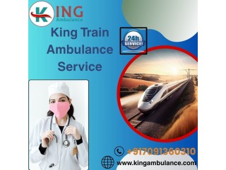 Book King ensures you will have fewer worries with Train Ambulance in Indore