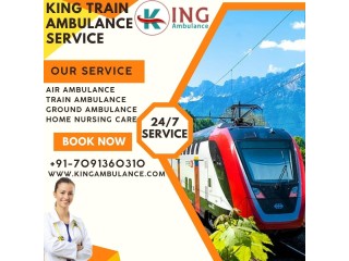 Select the King Train Ambulance Service in Guwahati with Proper Medical Facilities
