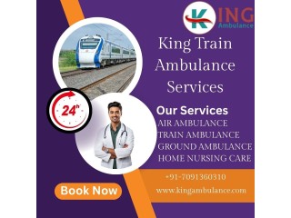 King Dont Have Time for Excuses during Transit in Bangalore in its Train Ambulance