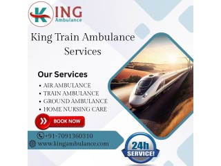 King Train Ambulance in Mumbai provides excellent medical care to patients
