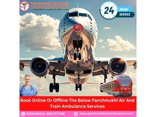 Hire Panchmukhi, a Commendable Air Ambulance from Patna with Proper Medical Aid
