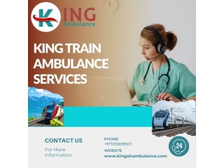 King Train Ambulance in Guwahati Attends to Every Aspect from Bedside to Hospital