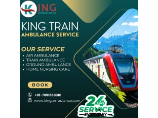 Choose Risk-Free King Train Ambulance in Kolkata with Advanced Medical Equipments