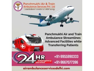 Avail Needy Patient Transfer Air Ambulance in Patna by Panchmukhi
