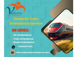 Choose Vedanta Train Ambulance Services in Varanasi to transfer the patient on time and quickly