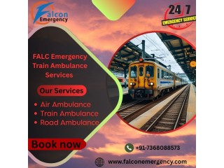 The ambulance service of the FALC emergency train in Dibrugarh works with modern equipment