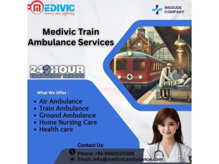 Medivic Prioritizes Making Step-By-Step Practices In Ranchi In Its Train Ambulance