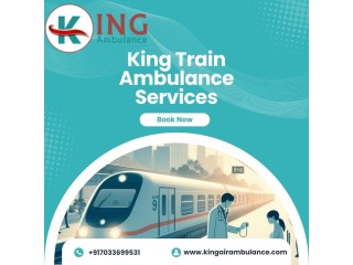 King Doesn't Waste Time While in Transit in Bangalore in its Train Ambulance