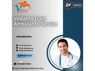 Vedanta makes sure they do all the essential travel steps in a train ambulance in Kolkata