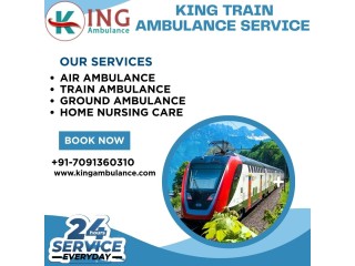 Select Risk-Free King Train Ambulance Service in Guwahati with Proper Medical Facility