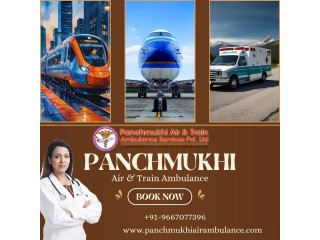 Panchmukhi manages transit efficiently in Ranchi by utilizing its train ambulance service, ensuring prompt responses