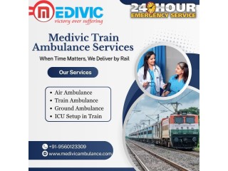 Medivic Provides Transit-Related Case-wise Preparation in Patna in its Train Ambulance