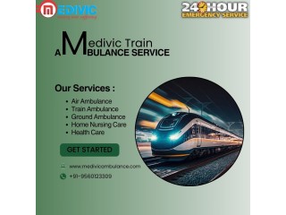Medivic Train offers an efficient option for timely shifts in Varanasi with its ambulances