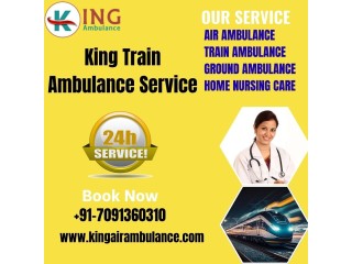 Book Risk-Free King Train Ambulance Service Now for Fastest Patient Transfer in Guwahati