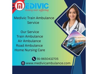 Medivic Provides the Least Confusing Transit in Guwahati in its Train Ambulance