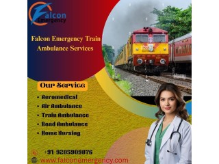 Falc Emergency Train Ambulance in Mumbai Assure Timely Patient Transportation