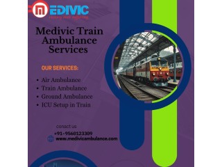 Medivic Offers Transit Carried by Professionals in Patna in its Train Ambulance