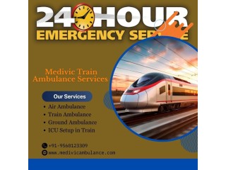 Medivic Doesnt Delay Care and Gives Support in Ranchi in its Train Ambulance