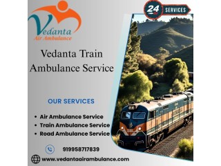 For a critical transfer of patients in Patna choose Vedanta Train Ambulance