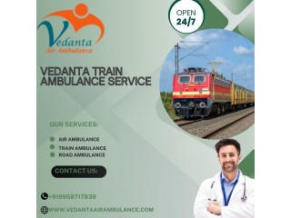 Vedanta's Train Ambulance provides qualified help for critical transportation in Kolkata