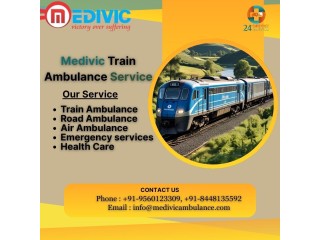 Medivic Train Ambulance Transports Patients with All Facilities in Varanasi