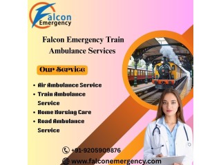 FALC Emergency is specifically designed for Transit in Raipur with its Train Ambulance