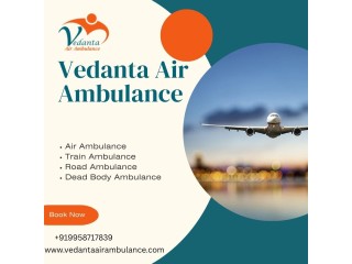 Emergency Air Ambulance with Hi-tech Medical Equipment from Patna