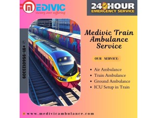 Choose Medivic Train Ambulance Services in Patna At Genuine Charges