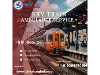 In Guwahati, Sky uses its train ambulance to handle family travel emergencies independently