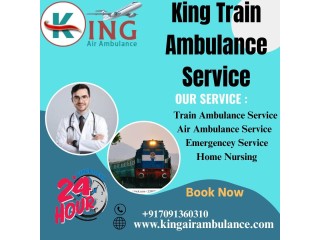 King Train Ambulance in Delhi works directly according to your schedule