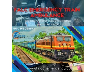 The Falc Emergency Train Ambulance in Patna Provide Genuine Transport Service