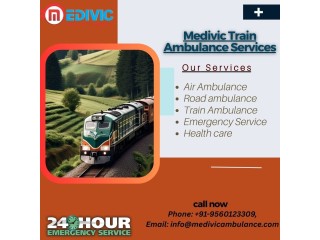 Medivic starts as Soon as the Request is made in Delhi in its Train Ambulance
