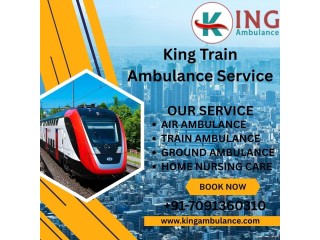 Choose King Train Ambulance Services in Delhi to transport your patient in a proper manner