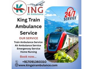 King Train Ambulance in Ranchi provides safe health transportation