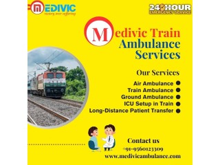 Medivic Reacts according to the actual requirement in Patna in its Train Ambulance
