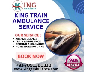 Now select King Train Ambulance Service in Ranchi provide Quick Transfer injured people