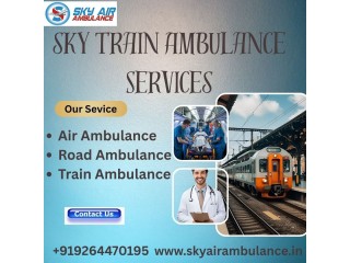 Sky Train Ambulance in Raipur to shift your critical patient easily