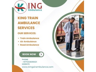 To Guarantee On-Time Patient Transfers, Opt For King Train Ambulance in Mumbai