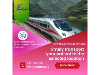 Use the Falc Emergency Train Ambulance in Kolkata for Planned Coordination