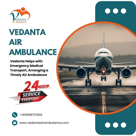 urgent-air-ambulance-with-perfect-medical-aid-from-kolkata-via-vedanta-big-0