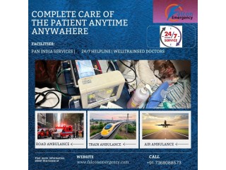 Get convenient transportation in Lucknow during medical emergencies with FALC Emergency's ambulance train