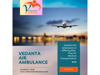 Fabulous Medical Care in Air Ambulance from Guwahati via Vedanta