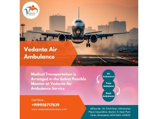 Evolved Air Ambulance with Unique Healthcare Services from Mumbai via Vedanta