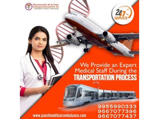 Take Panchmukhi, an Advanced Grade Air Ambulance from Delhi with 24-hour Transfer