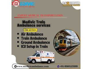 Emergency Transit Handled the Right Way by Medivic in Kolkata in its Train Ambulance