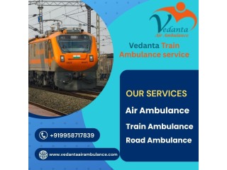 Hire Vedanta Train Ambulance in Mumbai to transfer patients in emergency situations