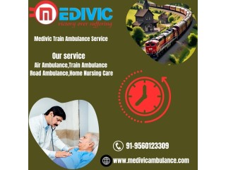 Medivic Train Ambulance in Darbhanga is a good facility for patients.